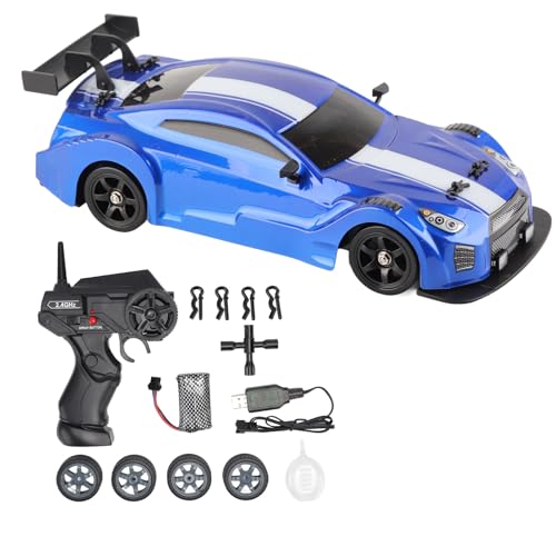 BuyWeek Ferngesteuertes Auto Drift, 1:16 RC Drift Auto Spielzeug 2,4 GHz Simulation Allradantrieb RC Rennauto mit LED-Licht für Kinder Jungen Mädchen Teenager Erwachsene Geschenk von BuyWeek