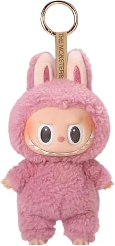 Buyfun Labubu Keychain, Labubu Monster Keychain, Labubu Plush Doll Toy Anime Figure, Labubu Puppe, Macaron Doll Collectible Figures (A) von Buyfun