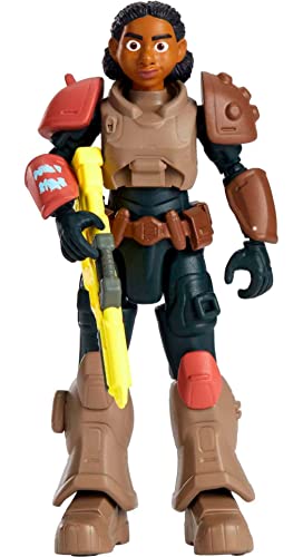 Buzz Lightyear HHJ82 - Authentische Buzz Lightyear Jr. ZAP Patrol Izzy Hawthorne-Actionfigur 12,7 cm, 12 bewegliche Gelenke, Lasergeschoss und Helm, Spielzeug für Kinder ab 4 Jahren von Mattel