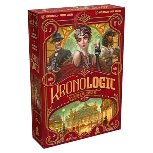 Jeu d enquête Origames Kronologic Paris 1920 von Buzzy Games