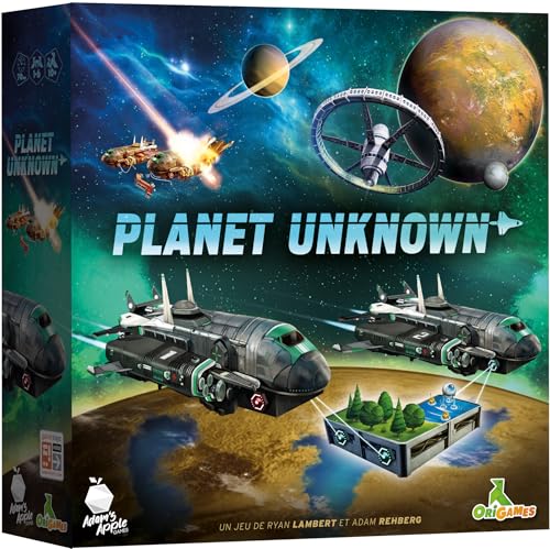 Origames Planet Unknown – Gesellschaftsspiel – französische Version, (JDPORI047) von Buzzy Games