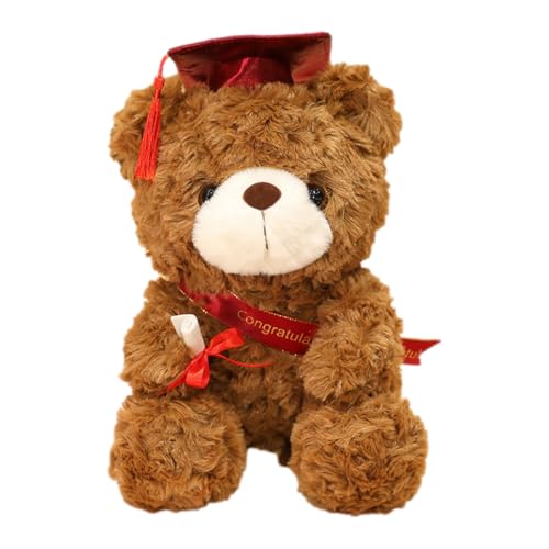 Bvizyelck Abschluss Bär Kuscheltier Plüschbär Mit Doktorhut Kuscheltier Spielzeug Dekozimmer Kissen Bachelor Geschenk Abschluss Bär Plüschtier Schulabschluss Geschenk Für Mädchen, Junge Bvizyelck Abschluss Bär Kuscheltier Plüschbär Mit Doktorhut Kuscheltier Spielzeug Dekozimmer Kissen Bachelor Geschenk Abschluss Bär Plüschtier Schulabschluss Geschenk Für Mädchen, Junge von Bvizyelck