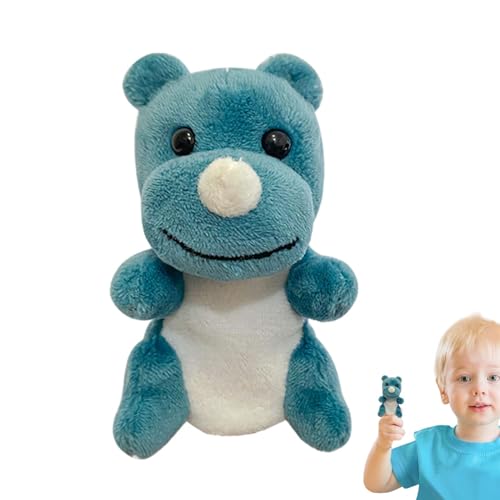 Bvizyelck Handpuppen,Tierhandpuppen, Stofftier Handpuppe Spielzeug, Plüschtierspielzeug, Stofftierpuppe, Lernpuppe für Rollenspiele, Geschichtenerzählen, Vorschulunterricht von Bvizyelck