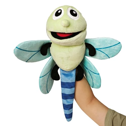 Bvizyelck Plüschpuppen, Plüschtier-Handpuppen, Weiche Tierhandpuppen, Tierspielzeug, Geburtstagsgeschenk für Mädchen und Jungen, Kinder von Bvizyelck