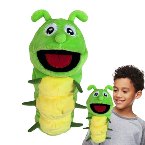 Bvizyelck Weiche Plüsch-Handpuppen, Tierpuppen für Kinder, Weiche gefüllte Handpuppe, Tierspielzeug, Geburtstagsgeschenk für Jungen, Kleinkinder, Kinder, Kinder von Bvizyelck