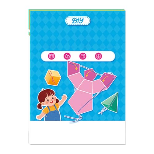 Bvizyelck Ziehfaden Geometriebuch - Schnur Geometrie Lernset - Praktisches Lernspiel Mit Geometriemodellen Für Klassenzimmer Lehrmittel Und Unterrichtsförderung Bvizyelck Ziehfaden Geometriebuch - Schnur Geometrie Lernset - Praktisches Lernspiel Mit Geometriemodellen Für Klassenzimmer Lehrmittel Und Unterrichtsförderung von Bvizyelck