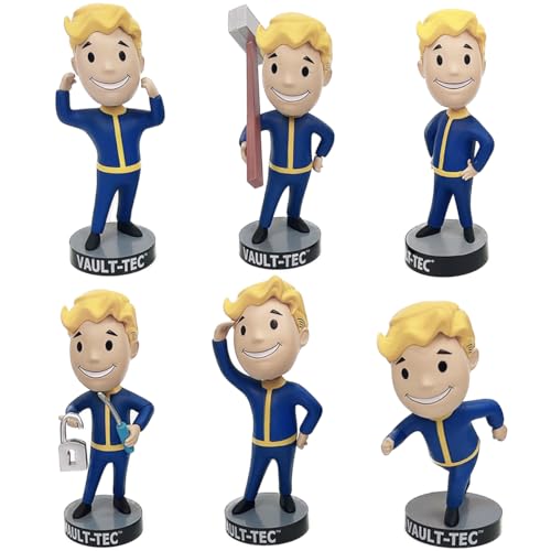 Vault Boy 111 Bobbleheads Serie 1 Collection, 15,2 cm, 6 Stück von By-Heads-Gaming