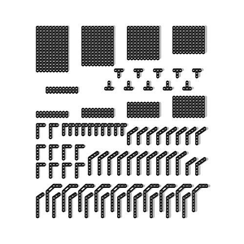 Bybo Technik Ersatzteile Set, Technik Teile Lochbalken, Klemmbausteine Technik Ersatzteile Technik Steine Einzelteile Kompatibel mit Lego Technic von Bybo