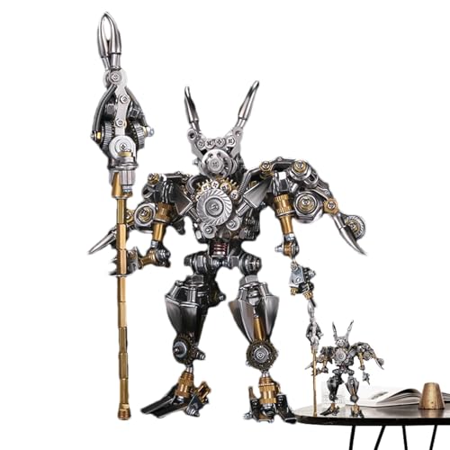 3D Metal Puzzles, Metal Puzzle Assembly Toys, 3D Ancient Figure Mechanical Puzzle for, 3D Metal Puzzles Model Kits, Deformable Figure Model Building Kits for Adults von Byeaon