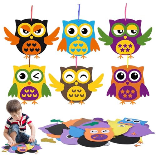 Autumn Animal Craft Kits, Autumn Animal Hanging Decorations, Nature Fall Animal Crafts, Easy Fall Animal Craft, Interactive Fall Animal Crafts, Portable and Ideal for Kids Birthday Fall Party Decor von Byeaon