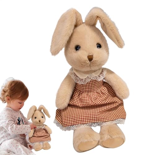 Byeaon Bunny Stuffed Animal, Kuscheltier Im Niedlichen Hasen-Design, Hochwertiges Plüschmaterial, Perfekt Für Kinder Und Erwachsene, Tolles Geschenk Für Alle Altersgruppen von Byeaon