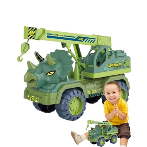 Byeaon Dinosaur Truck Toy | Animal Carrier Vehicle | Transport Car Toy | Kids Dinosaur Toys | Dino Transporter Carrier | Interactive Dinosaur Vehicle | Educational Play Truck for von Byeaon