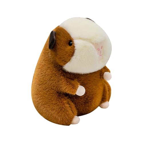 Byeaon Hamster-Plüschtier, Hamster-Plüschkissen, Raumdekoration aus Plüsch, weich und bequem, hochwertige Konstruktion, 30 cm, für Raumdekoration für Kinder und Erwachsene von Byeaon