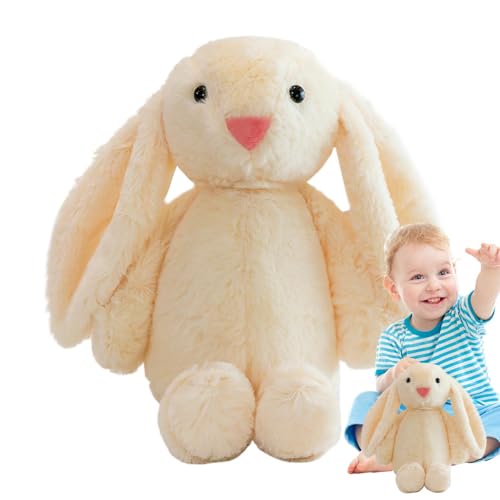 Byeaon Plush Bunny Stuffed Easter Bunny Plushies | Stuffed Rabbit Toy | Kids Pets Plush Doll | Cute Bunny Rabbit | Toddler Pet Toy | Plush Bunny Rabbit Stuffed Animal for Toddler Boys Girls Kids von Byeaon