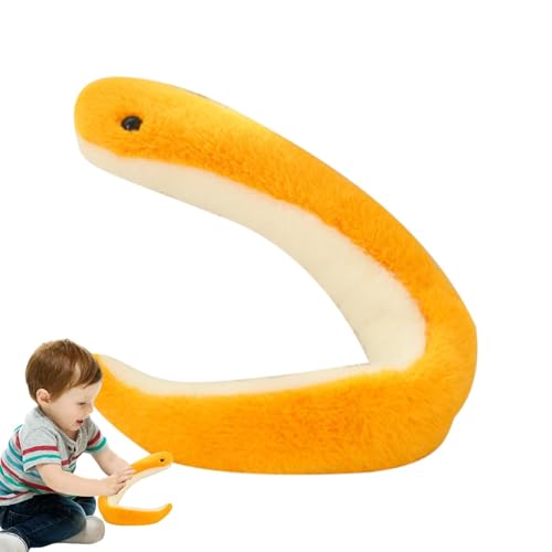 Byeaon Snake Plush Dolls | Cute Animal Plush | Sleeping Snake Toy | 16-inch Plush Animal | 16-inch Toys Animal | Colorful Animal Toys | Decorative Plush Toy for Kids Boys Girls Birthday von Byeaon