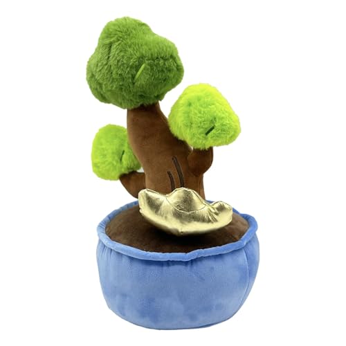 Byeaon Stuffed Potted Plant | Money Tree Plush | Plush Flower Pot | Stuffed Doll Plant | Cute Plush Pillow | Hugging Soft Doll | Kids Doll Potted Plant Toy for Kids, Comfort Doll von Byeaon