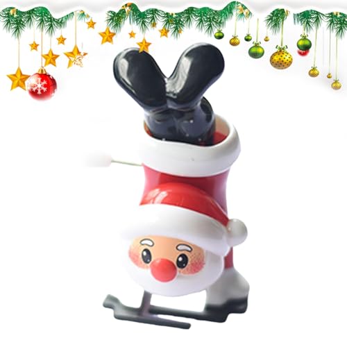 Byeaon Wind Up Toys | Christmas Wind Toys | Santa Claus Toy | Snowman Wind Toys | Reindeer Wind Toy | Bear Winds Decoration | Christmas Toy Set Holiday Toys for Christmas Goody Bag Filler von Byeaon