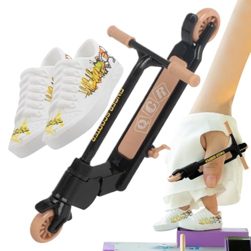 Byeaon Zweirad Roller Spielzeug - Zweirädriges Spielzeug Mini Fingerboards,Lernspiel Fingerspitzen Training Für Familie Jugendliche Byeaon Zweirad Roller Spielzeug - Zweirädriges Spielzeug Mini Fingerboards,Lernspiel Fingerspitzen Training Für Familie Jugendliche von Byeaon