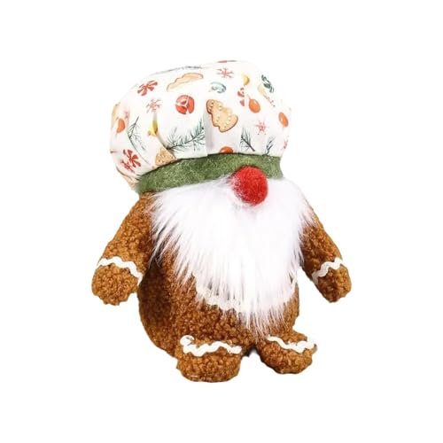 Christmas Gnome Dolls | Faceless Gnome Decorations | Holiday Gnome Figurines | Kids' Christmas Decorations | Adorable Holiday Ornaments | Cute Holiday Gnome for Desks, Bedside Tables, Christmas von Byeaon