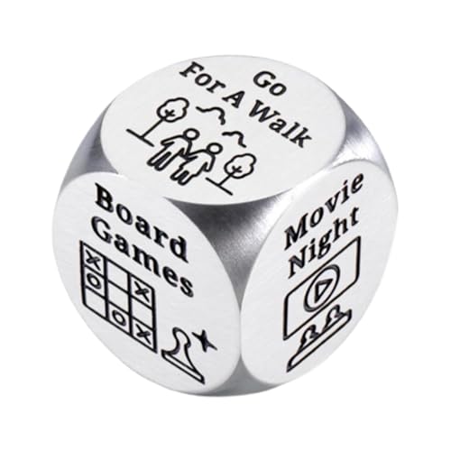 Creative Date Dice | Decision Dice Game | Valentine’s Day Dices | Decision-Making Game | Game Dice Accessory | Valentine’s Game Idea for Valentines Day, Indoor Activities von Byeaon