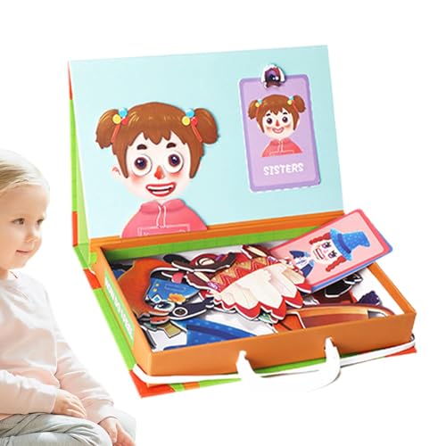 Educational and Interactive Bilingual Playbook, Sensory Play, Travel-Friendly Learning Games, Learning Activities Toy, Baby Bussy Book, for Toddler and Pre School Boys & Girls von Byeaon