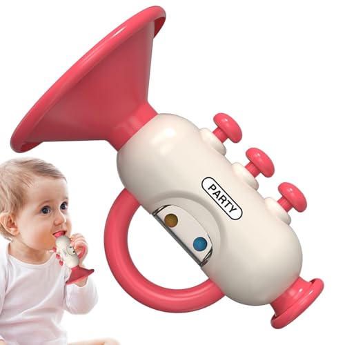 Kids Trumpet Toy, Musical Trumpet Toy, Trumpet Toy, Trumpet Toy, Children’s Toy Wind Instrument, Toys Exercise Lung Capacity, Promotes Hearing Development for Kids Toy von Byeaon