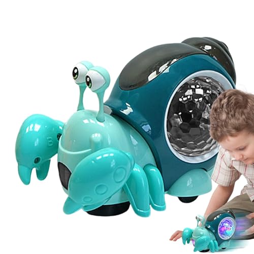 Musical Walking Snail | Kid Electric Toy | Toddler Musical Toy | Walking Snail Toy | Light-up Snail Toys | Boys Girls Toys | Snail Toys with Music Electric Musical for Boys, Girls, Kid, Toddler von Byeaon