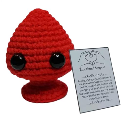 Plüsch Zur Emotionalen Unterstützung des Sofas, Schreibtisch-Komfortpuppe, Emotionale Komfortpuppe, Handgefertigt, Ästhetisch, 7,5 X 6 X 6 cm, Für Schlafzimmer Und Büro von Byeaon