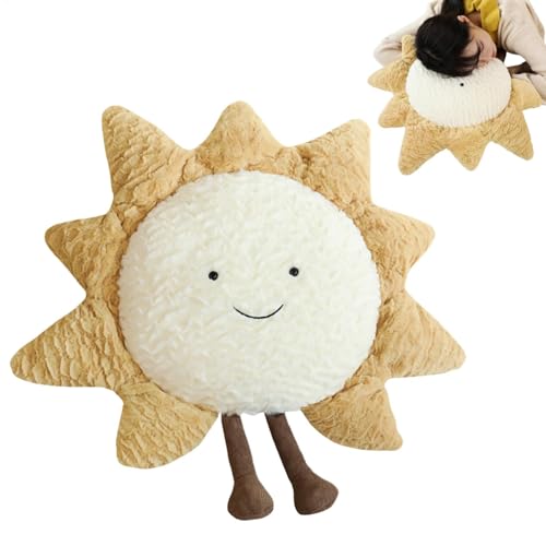 Smiling Moon Pillow | Cute Plush Toy | Creative Pillow Toy | Sunshine Moon Stuffed | Kids Plush Pillow | Birthday Plush Gift | Easter Stuffed Animal | Moon Sunshine Plush for Children Girls Birthday von Byeaon