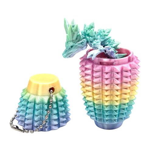 Spiky G-Rippie Stim Keychain, 3D-gedrucktes Drachenspielzeug, sensorische Zappelskulptur, Stressabbaudekoration, tragbares Reisebehörigkeitszubehör für Erwachsene Spiky G-Rippie Stim Keychain, 3D-gedrucktes Drachenspielzeug, sensorische Zappelskulptur, Stressabbaudekoration, tragbares Reisebehörigkeitszubehör für Erwachsene von Byeaon