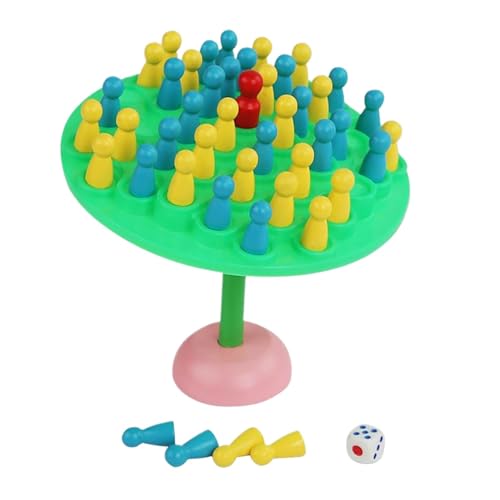 Stacking Board Game | Kids Balance Puzzle | Balance Game Toy | Tabletop Balance Game | Kids Stacking Toy | Balance Puzzle Toy | Two Player Game for Kids, Boys, Girls, Friends, Children von Byeaon