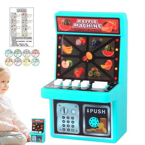 Tragbare Arcade-Maschine, klassisches Spiel für Kinder, Retro-Arcade- -Maschine, Retro-Maschine, Restaurant, niedliche Retro-Spiel-Verlosung für Café, Hotel, Restaurant von Byeaon