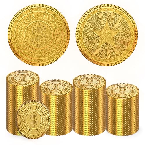 Byhoo 100 PCS Metall Goldmünzen, DND Piratenmünzen, Stress Relief Tool, mit Samt Kordelzugbeutel für Brettspiele, Rollenspiele, Schatzjagden, Piraten Abenteuer Thematische Play Favor Byhoo 100 PCS Metall Goldmünzen, DND Piratenmünzen, Stress Relief Tool, mit Samt Kordelzugbeutel für Brettspiele, Rollenspiele, Schatzjagden, Piraten Abenteuer Thematische Play Favor von Byhoo