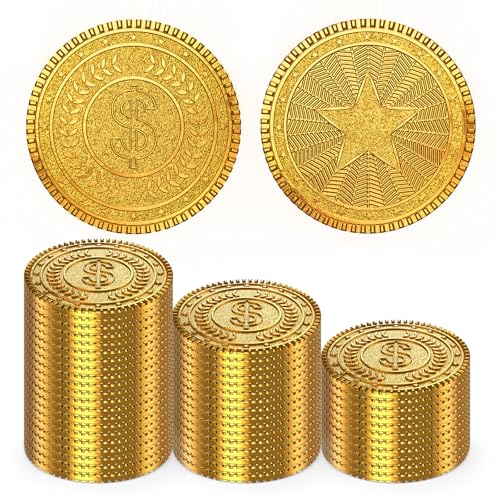 Byhoo 50 PCS Metall Goldmünzen, DND Piratenmünzen, Stress Relief Tool, mit Samt Kordelzugbeutel für Brettspiele, Rollenspiele, Schatzjagden, Piraten Abenteuer Thematische Play Favor Byhoo 50 PCS Metall Goldmünzen, DND Piratenmünzen, Stress Relief Tool, mit Samt Kordelzugbeutel für Brettspiele, Rollenspiele, Schatzjagden, Piraten Abenteuer Thematische Play Favor von Byhoo