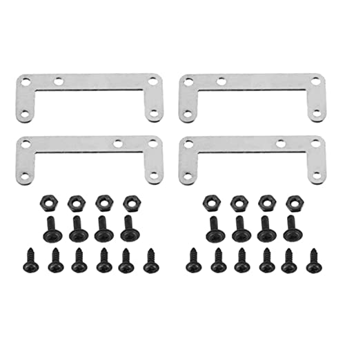 Bzwyonst 2X 2 Gang Getriebe Metall Steigerung Erhöhung Halterung Halterung für Mn D90 D99S Mn99S C24 B24 Rc Auto Upgrade Teile von Bzwyonst