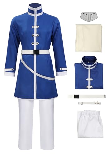C-ZOFEK Cosplay-Kostüm, US-Größe, komplettes Set, Outfits mit Umhang und Gürtel für Halloween, Herren, Blau/Weiß, X-Small. C-ZOFEK Cosplay-Kostüm, US-Größe, komplettes Set, Outfits mit Umhang und Gürtel für Halloween, Herren, Blau/Weiß, X-Small. von C-ZOFEK