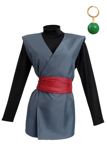 C-ZOFEK Kung-Fu-Anzug für Damen, US-Größe, schwarz, Cosplay-Kostüm, Größe L von C-ZOFEK