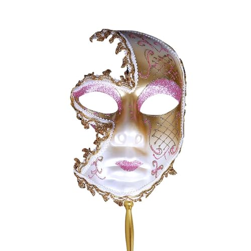 C'est TT Maskerade Party, Venezianische Maske Schwarz Verkleidung Maske Halloween Tanz Ball Party Maskenball Venedig Karneval Venezianische Maske Erwachsene Fasching Masquerade Mask von C'est TT