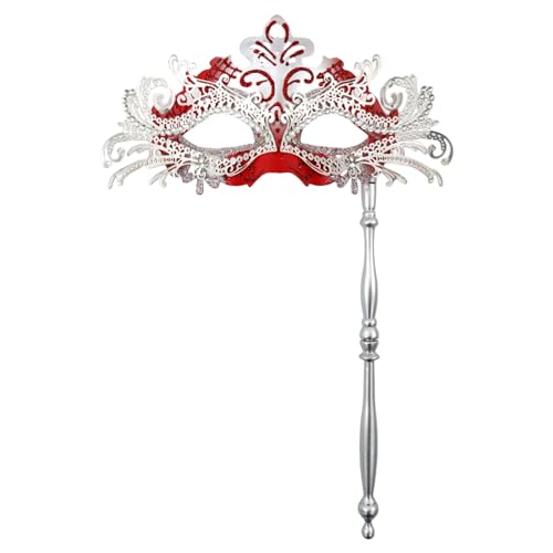 C'est TT Venezianische Maske, Venezianische Maske Tanz Ball Party Halloween Masquerade Mask Schwarz Fasching Venezianische Maske Venedig Karneval Maske Verkleidung Erwachsene Maskenball von C'est TT