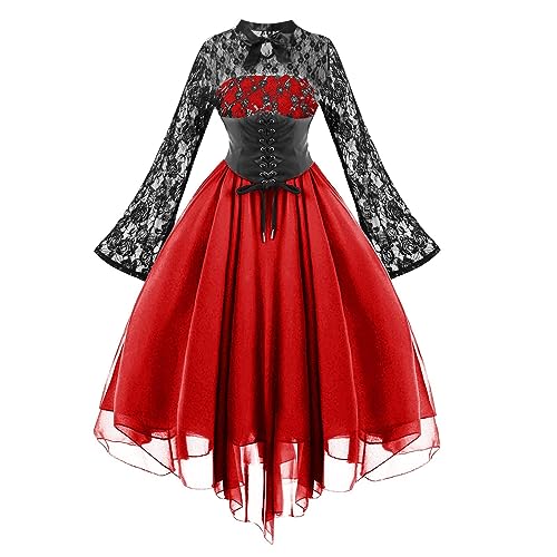 Halloween Kostüm Damen Kleid: Mittelalter Kleider Mittelalter Kostüme Halloween Mittelalterliche Viktorianischen Kleider Halloween Cosplay Kostüm Steampunk Kostüm Damen von C'est TT