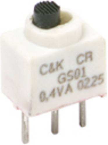 C & K Switches GS02MSABE Schiebeschalter 20V 1 x Ein/Aus 1 St. Tape von C & K Switches