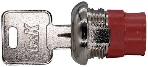C & K Switches Y101136R803NQE Schlüsselschalter 125V 4A 1 x Ein/Ein 2 x 90° 1St. von C & K Switches