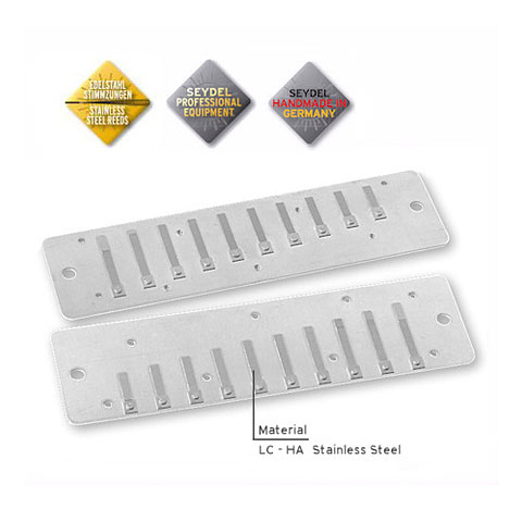 C.A. Seydel Söhne Reed Plates for Session Steel/Standard in C von C.A. Seydel Söhne