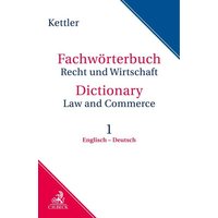 Fachwörterbuch Recht & Wirtschaft Band I: Englisch - Deutsch von C.H.Beck