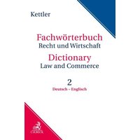 Fachwörterbuch Recht & Wirtschaft Band II: Deutsch - Englisch von C.H.Beck