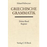 Griechische Grammatik. Tl.3 von C.H.Beck