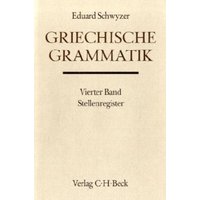 Griechische Grammatik. Tl.4 von C.H.Beck