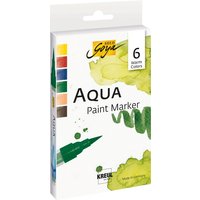 C.KREUL 18185 SOLO GOYA Aqua Paint Marker Warm Colors 6er Set C.KREUL 18185 SOLO GOYA Aqua Paint Marker Warm Colors 6er Set von C.KREUL