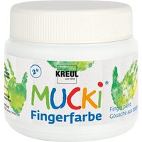 C.KREUL 23101 MUCKI Fingerfarbe Weiß 150 ml von C.KREUL