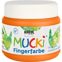 C.KREUL 23103 MUCKI Fingerfarbe Orange 150 ml von C.KREUL